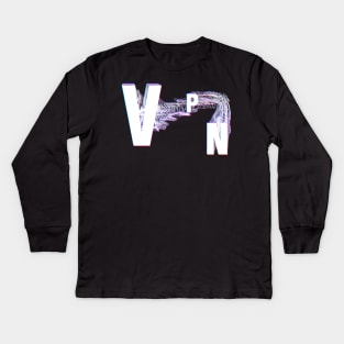 Login with VPN Kids Long Sleeve T-Shirt